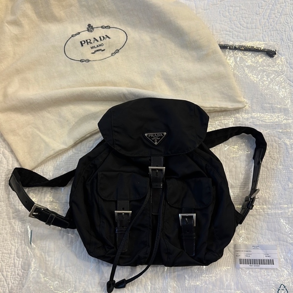 Authentic Prada Nylon Backpack